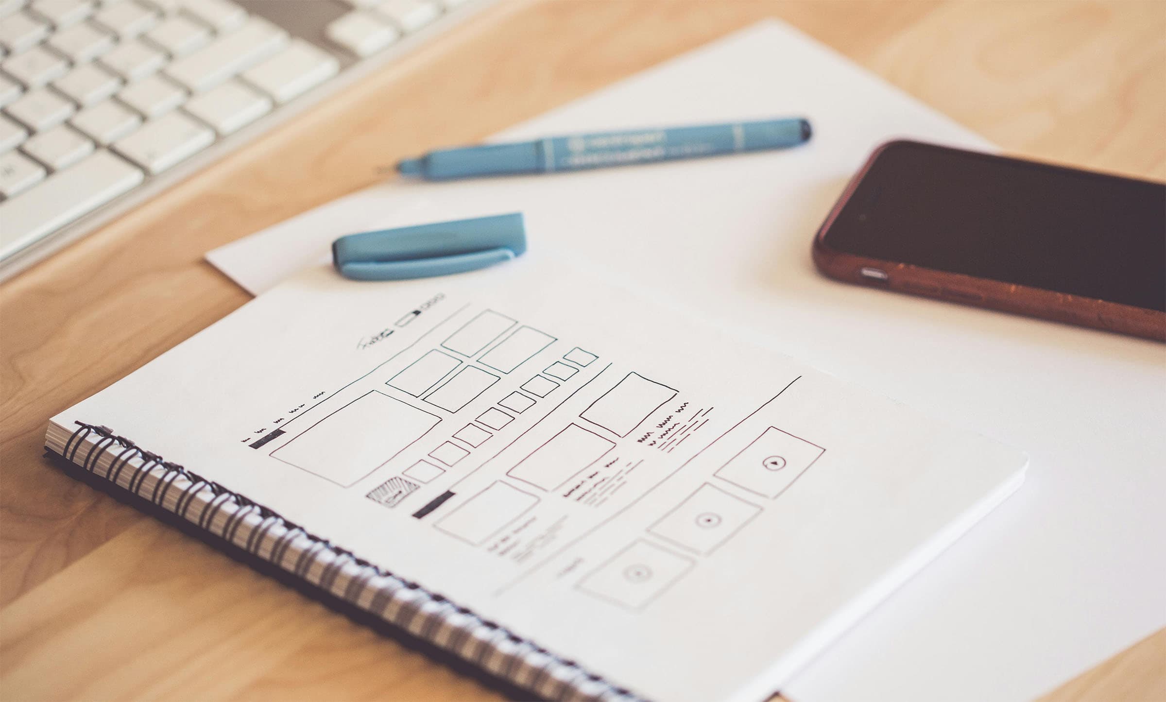 Design d'interface de site vitrine sur mesure par Appup